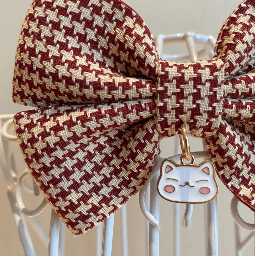 Pet Collar Puppet Cat Bow Decoration - The Purrfect Pawsome Bow Tie!
