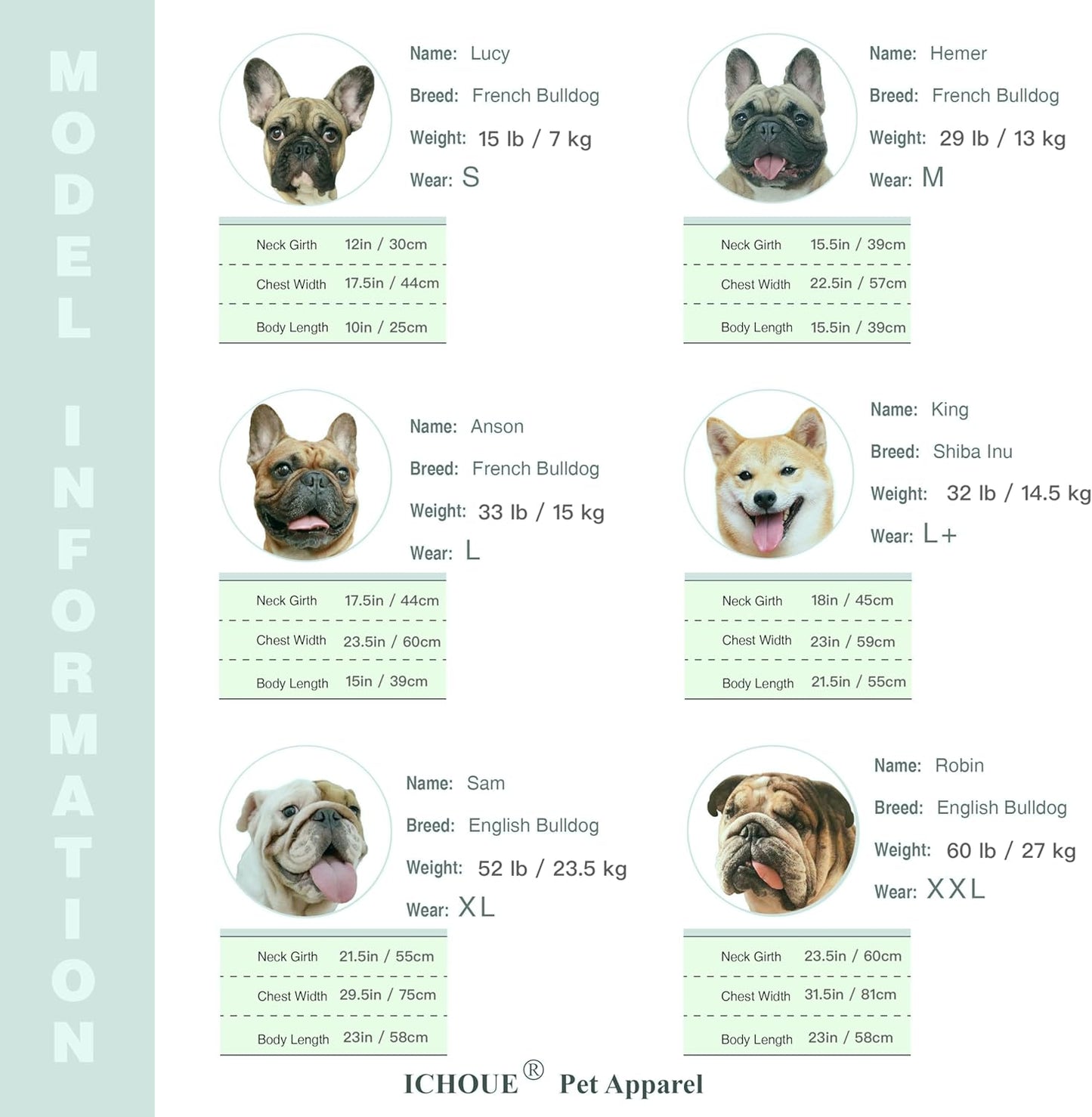 Pug Clothes Hoodies for Dogs Puppy French Bulldog Frenchie English Boston Terrier Bully Pitbull Sweatshirt Sweater Clothing Cold Weather Winter Coats - Green/Small