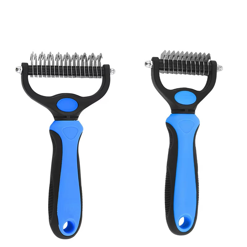 Stainless Pet Deshedding Brush Dog Hair Remover Pet Fur Knot Cutter Puppy Cat Comb Brushes Dogs Grooming Shedding Supplies