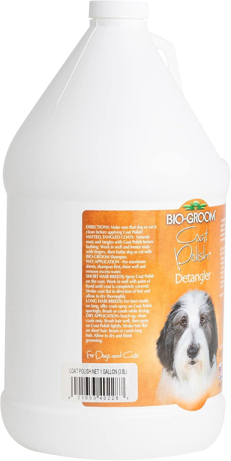 Coat Polish Dog Spray - Scented Dog Bathing Supplies, Puppy Wash, Cat & Dog Grooming Supplies for Sensitive Skin, Cruelty-Free, Made in USA, Tearless Dog Products - 16 Fl Oz 1-Pack