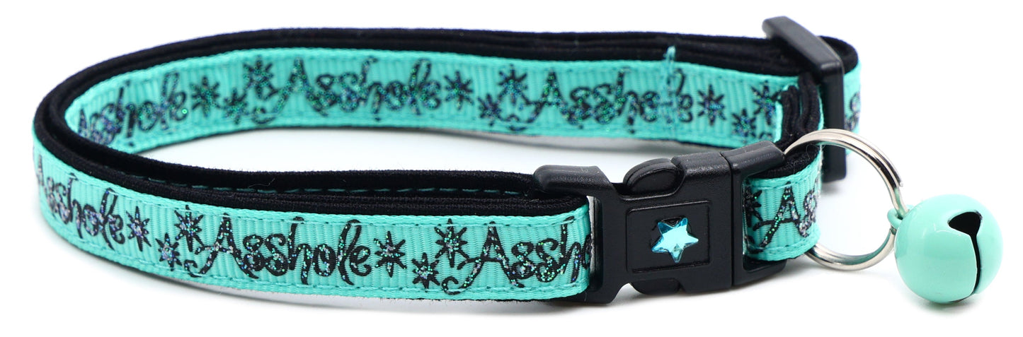 Asshole Breakaway Cat Collar