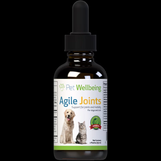 Natural Dog Joint Pain Supplement - Agile Joints 2Oz (59Ml)