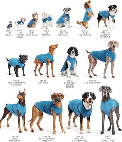 Stretch Fleece Dog Coat, Stretchy Pet Sweater, Machine Washable Pullover for Winter and Fall, Mulberry Plaid, 12