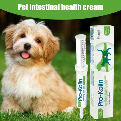 Pet Digestive Support Paste - Probiotic Gut Health Supplement for Cats & Dogs, Soothes Diarrhea & Upset Stomach