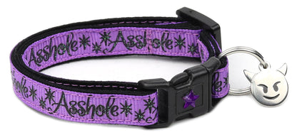 Asshole Breakaway Cat Collar