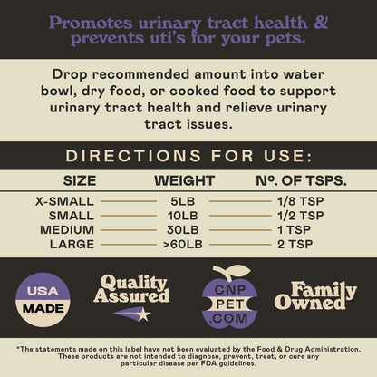 D-Mannose Pure Powder Supplement for Dogs, Cats, & Pets - 4Oz UTI Treatment
